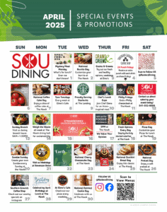 April Specials: Fresh Flavors & Exciting Events at SOU Dining!